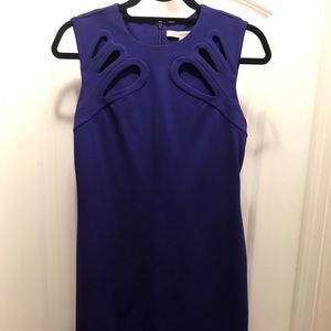 DVF Sz.4 Blue Dress